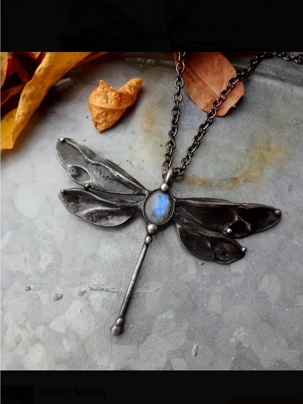 ⭐️ Dragonfly Pendant Necklace New
